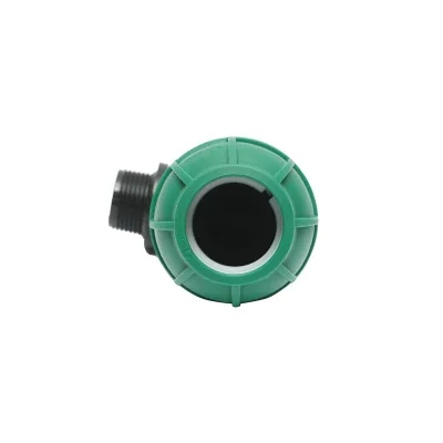 Gomito Compressione 32 mm X 3/4" per sistemi di irrigazione Raccordo/Giunto Maschio 32mm X 3/4" Raccordo Compressione Manicotto Raccordo Compressione Tubo irrigazione - immagine 2