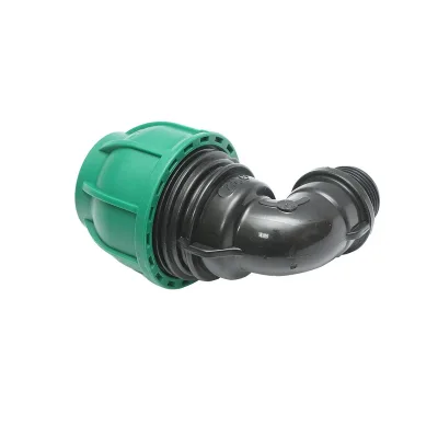 Gomito Compressione 32 mm X 3/4" per sistemi di irrigazione Raccordo/Giunto Maschio 32mm X 3/4" Raccordo Compressione Manicotto Raccordo Compressione Tubo irrigazione - immagine 3