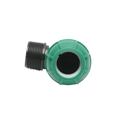Gomito Compressione 32 mm X 5/4" per sistemi di irrigazione Raccordo/Giunto Maschio 32mm X 5/4" Raccordo Compressione Manicotto Raccordo Compressione Tubo irrigazione - immagine 3