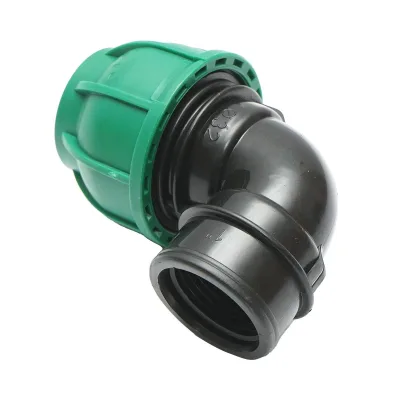 Gomito Compressione 32mm X 1" per sistemi di irrigazione Raccordo/Giunto Femmina 32mm X 1" Raccordo Compressione Manicotto Compressione Tubo irrigazione - immagine 2