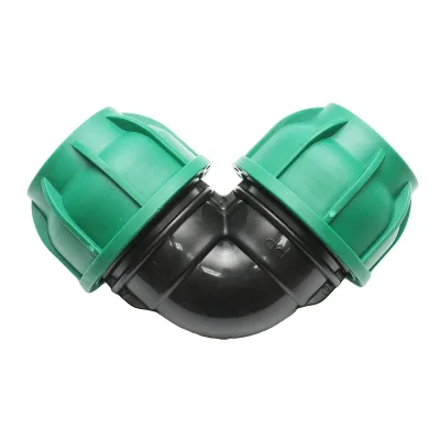 Gomito Compressione 40mm X 40mm per sistemi di irrigazione Raccordo Compressione Manicotto Raccordo Compressione Tubo irrigazione 40mm X 40mm - immagine 3