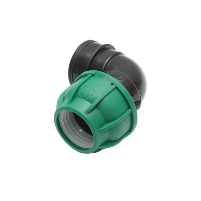 Gomito Compressione 40mm X 5/4" per sistemi di irrigazione Raccordo/Giunto Femina 40mm X 5/4" Raccordo Compressione Manicotto Raccordo Compressione Tubo irrigazione - immagine 4