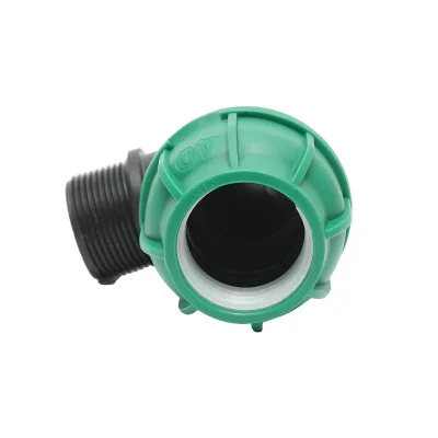 Gomito Compressione 40mm X 5/4" per sistemi di irrigazione Raccordo/Giunto Maschio 40mm X 5/4" Raccordo Compressione Manicotto Raccordo Compressione Tubo irrigazione - immagine 2
