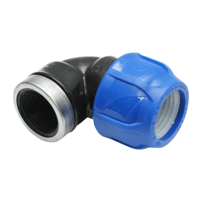 Gomito Compressione a gomito PN16-40mmx5/4" per sistemi di irrigazione RACCORDO/GIUNTO FEMMINA 40mmx5/4 Raccordo Compressione Manicotto Raccordo Compressione tubo irrigazione - immagine 2