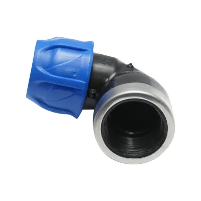 Gomito Compressione PN16-25 x 1 Femmina per sistemi di irrigazione Raccordo Compressione Manicotto Raccordo Compressione tubo irrigazione - immagine 4