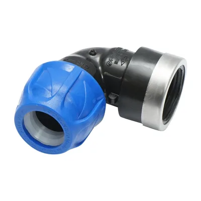 Gomito Compressione PN16-25 x 1 Femmina per sistemi di irrigazione Raccordo Compressione Manicotto Raccordo Compressione tubo irrigazione - immagine 3