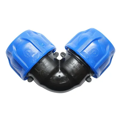Gomito Compressione PN16-25mm x 25mm. per sistemi di irrigazione Raccordo Compressione Manicotto Raccordo Compressione Tubo irrigazione - immagine 2