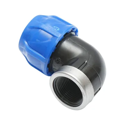 Gomito Compressione PN16-25mmx 3/4" per sistemi di irrigazione Raccordo/Giunto Femmina PN16-25mmx 3/4" Raccordo Compressione Manicotto Raccordo Compressione Tubo irrigazione - immagine 4