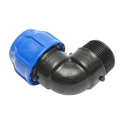 Gomito Compressione PN16-32mm X 1-1/4" per sistemi di irrigazione Raccordo/Giunto Maschio PN16-32mm X 1-1/4" Raccordo Compressione Manicotto Raccordo Compressione Tubo irrigazione - immagine 4