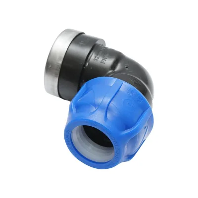Gomito Compressione PN16-32mmx 1 1/4" per sistemi di irrigazione RACCORDO/GIUNTO FEMMINA PN16-32mmx 1 1/4" Raccordo Compressione Manicotto Raccordo Compressione tubo irrigazione - immagine 2