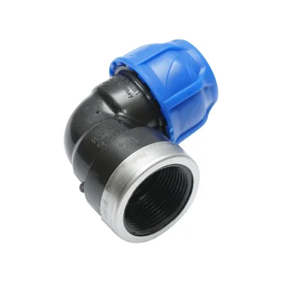 Gomito Compressione PN16-32mmx 1 1/4" per sistemi di irrigazione RACCORDO/GIUNTO FEMMINA PN16-32mmx 1 1/4" Raccordo Compressione Manicotto Raccordo Compressione tubo irrigazione - immagine 4