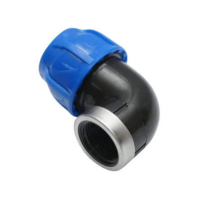 Gomito Compressione PN16-32mmx 1" per sistemi di irrigazione RACCORDO/GIUNTO FEMMINA PN16-32mmx 1" Raccordo Compressione Manicotto Raccordo Compressione tubo irrigazione - immagine 3