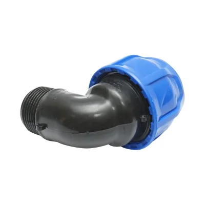 Gomito Compressione PN16-32mmx 1" per sistemi di irrigazione Raccordo/Giunto Maschio PN16-32mmx 1" Raccordo Compressione Manicotto Raccordo Compressione Tubo irrigazione - immagine 4
