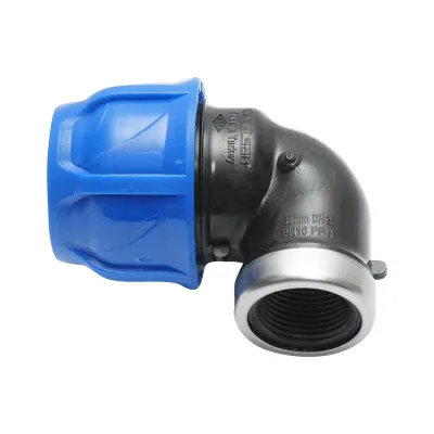 Gomito Compressione PN16-32mmx 3/4" per sistemi di irrigazione RACCORDO/GIUNTO FEMMINA PN16-32mmx 3/4" Raccordo Compressione Manicotto Raccordo Compressione tubo irrigazione - immagine 2