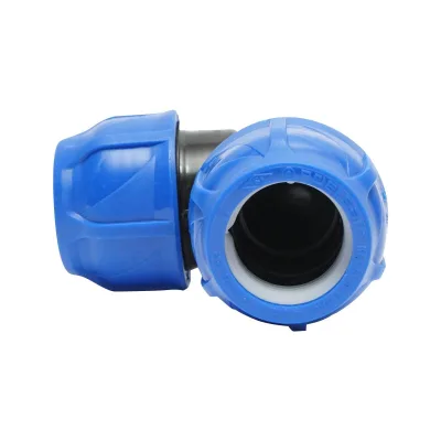 Gomito Compressione PN16-40mm x 40mm. per sistemi di irrigazione Raccordo Compressione Manicotto Raccordo Compressione tubo irrigazione - immagine 4