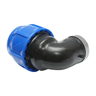 Gomito Compressione PN16-40mmx 1" per sistemi di irrigazione Raccordo/Giunto Femmina PN16-40mmx 1" Raccordo Compressione Manicotto Raccordo Compressione Tubo irrigazione - immagine 2