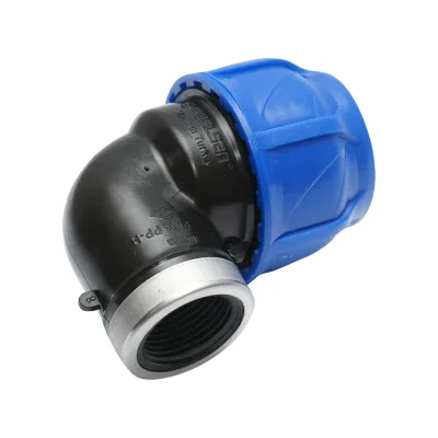 Gomito Compressione PN16-40mmx 1" per sistemi di irrigazione Raccordo/Giunto Femmina PN16-40mmx 1" Raccordo Compressione Manicotto Raccordo Compressione Tubo irrigazione - immagine 3
