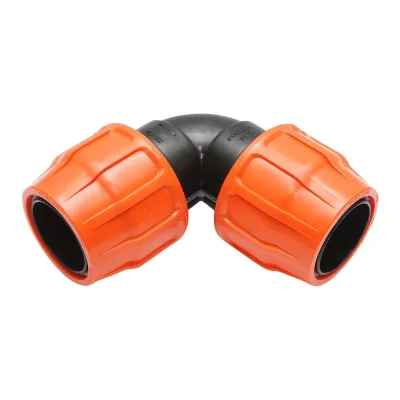 Gomito Compressione PN6-3" X 3" per sistemi di irrigazione Raccordo Compressione Manicotto Raccordo Compressione Tubo irrigazione PN6-3" X 3"