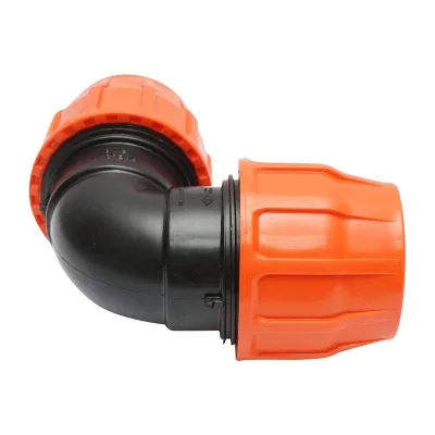 Gomito Compressione PN6-3" X 3" per sistemi di irrigazione Raccordo Compressione Manicotto Raccordo Compressione Tubo irrigazione PN6-3" X 3" - immagine 4