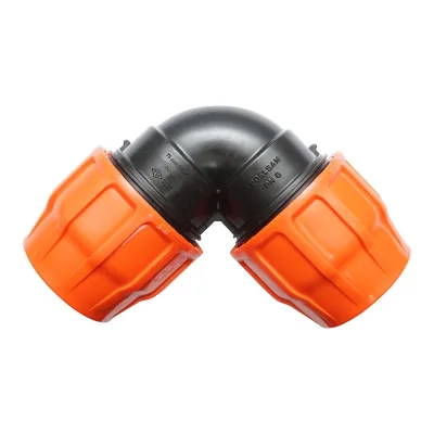 Gomito Compressione PN6-3" X 3" per sistemi di irrigazione Raccordo Compressione Manicotto Raccordo Compressione Tubo irrigazione PN6-3" X 3" - immagine 3