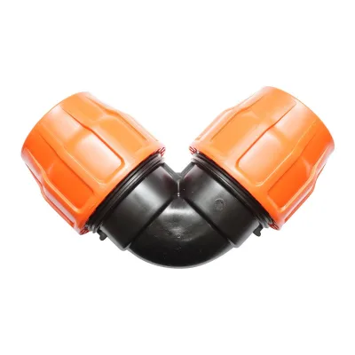 Gomito Compressione PN6-3" X 3" per sistemi di irrigazione Raccordo Compressione Manicotto Raccordo Compressione Tubo irrigazione PN6-3" X 3" - immagine 2