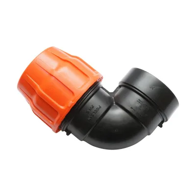 Gomito Compressione PN6-3" X 3" per sistemi di irrigazione Raccordo/Giunto PN6-3" X 3" Raccordo Compressione Manicotto Raccordo Compressione Tubo irrigazione - immagine 2