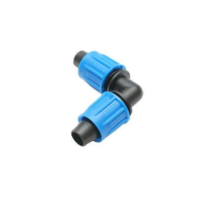 Gomito connettore per tubo di irrigazione 16x16mm per sistemi di irrigazione a goccia Adattatore a Gomito per Irrigazione a Goccia - immagine 2