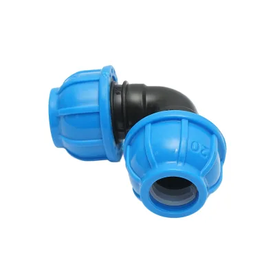 Gomito di compressione D20x20mm PN16, per sistemi di irrigazione - immagine 2