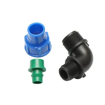 Gomito di raccordo a compressione con filettatura esterna D16mmx1/2 per sistemi di irrigazione. - immagine 4