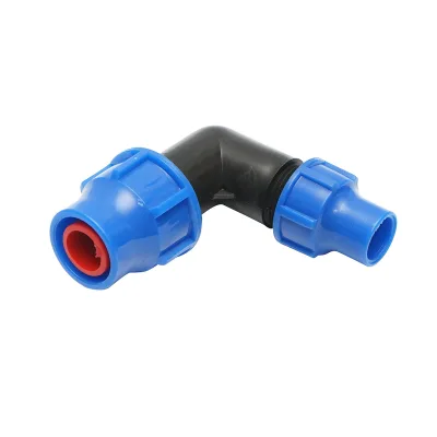 Gomito di raccordo a compressione ridotto D25x16mm per sistemi di irrigazione - immagine 2