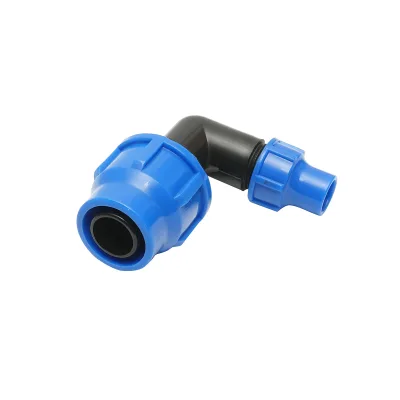 Gomito di raccordo a compressione ridotto D32x16mm per sistemi di irrigazione - immagine 2