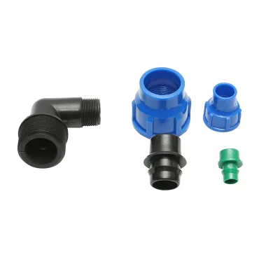 Gomito di raccordo a compressione ridotto D32x16mm per sistemi di irrigazione - immagine 3