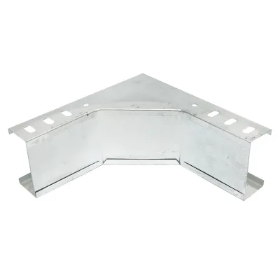 Gomito verticale a 90 gradi in acciaio zincato per grondaia 100x50mm - immagine 3
