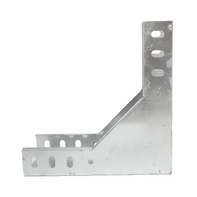 Gomito verticale a 90 gradi per grondaia in acciaio zincato 100x50mm - immagine 2