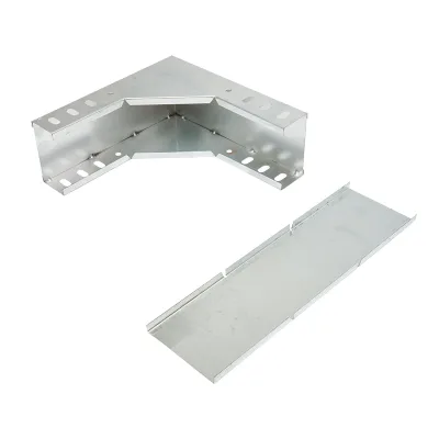 Gomito verticale a 90 gradi per grondaia in acciaio zincato 100x50mm - immagine 3