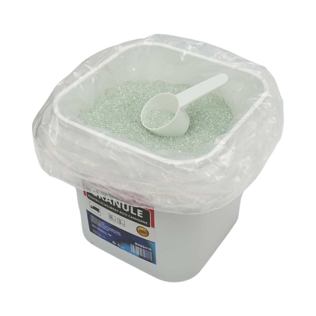 Granuli per equilibratura ruote camion 3mm 8Kg Breckner Germany - immagine 2