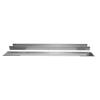 Grondaia metallica non forata, zincata 100x200x2000mm - immagine 2