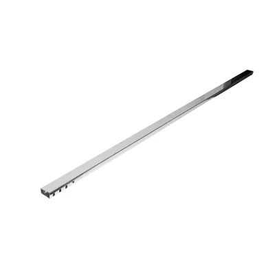Grondaia metallica non forata, zincata 25x50x2000mm - immagine 3