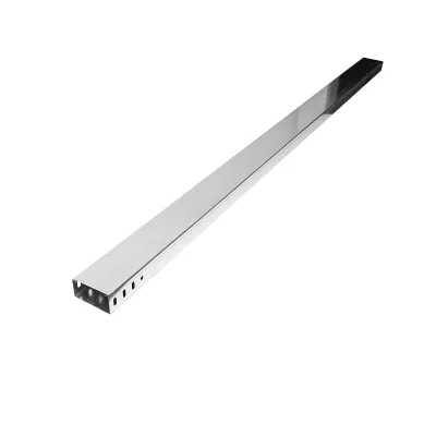 Grondaia metallica non forata, zincata 50x100x2000mm - immagine 3