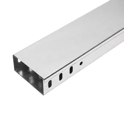 Grondaia metallica non forata, zincata 50x100x2000mm - immagine 4