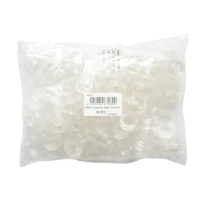 Guarnizione in silicone trasparente da 16mm per banda/tubo di gocciolamento per sistemi di irrigazione - immagine 3