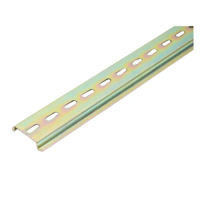Guida DIN, omega 1m forata per quadri elettrici - immagine 3