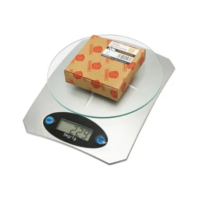 Hoteche Bilancia da Cucina Digitale, 1g-5kg, Piattaforma in Vetro, Display LCD, Unità g/lb/oz/kg - immagine 4