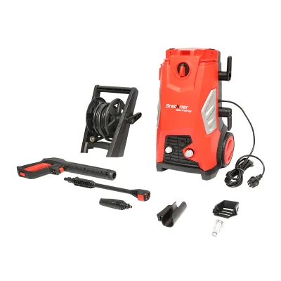 IDROPULITRICE 1800W, 145 bar 5.5l/min CON TUBO E PISTOLA BRECKNER GERMANY - immagine 2