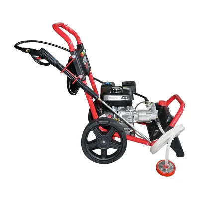 IDROPULITRICE A SCOPPIO 7.5CV, 220 Bar, portata 510 l/h con tubo e pistola Breckner Germany - immagine 4