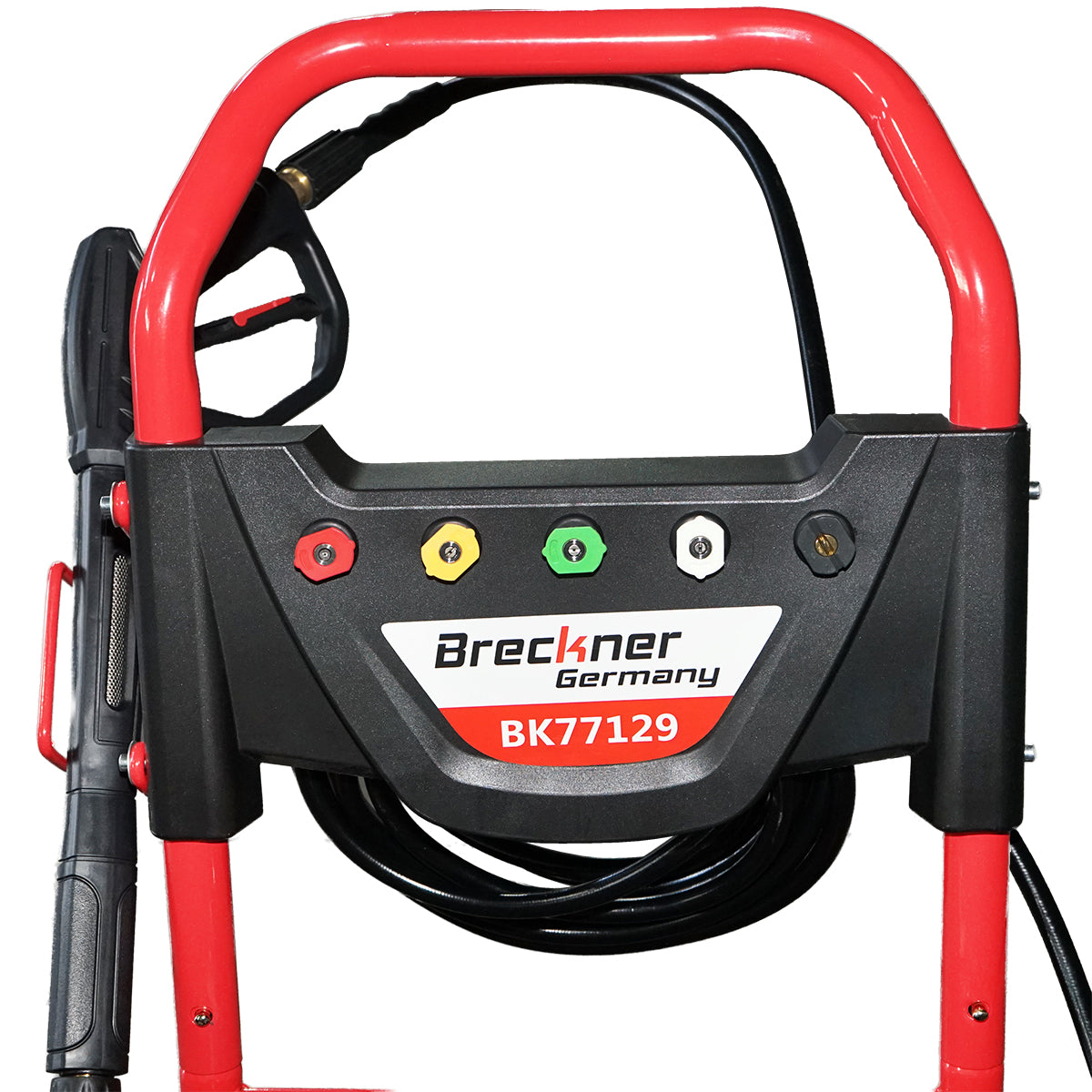 IDROPULITRICE A SCOPPIO 7.5CV, 220 Bar, portata 510 l/h con tubo e pistola Breckner Germany - immagine 6