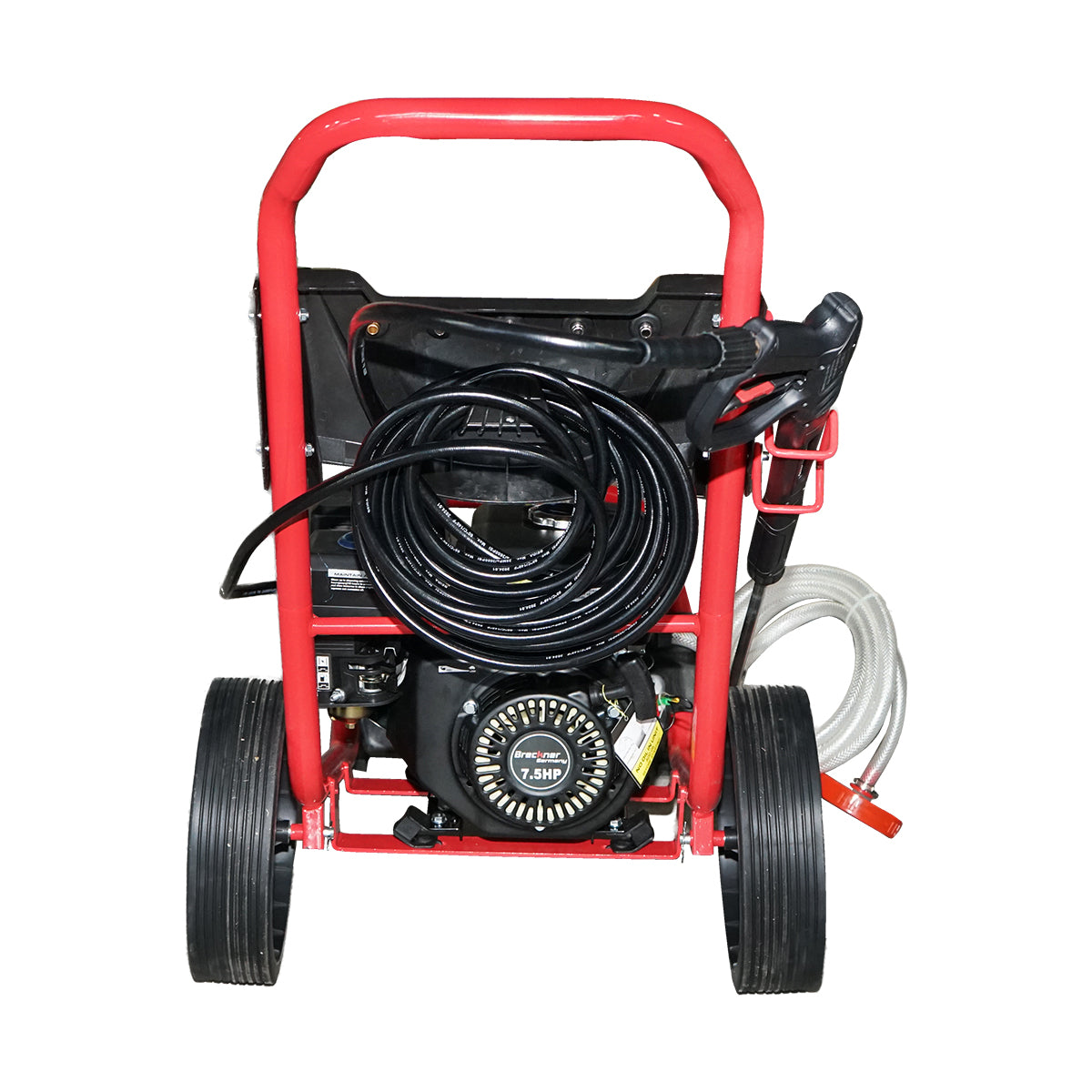 IDROPULITRICE A SCOPPIO 7.5CV, 220 Bar, portata 510 l/h con tubo e pistola Breckner Germany - immagine 5