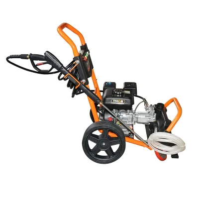 IDROPULITRICE A SCOPPIO 7CV, 220 Bar, portata 510 l/h con tubo e pistola Thor - immagine 3