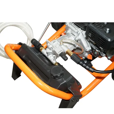 IDROPULITRICE A SCOPPIO 7CV, 220 Bar, portata 510 l/h con tubo e pistola Thor - immagine 5
