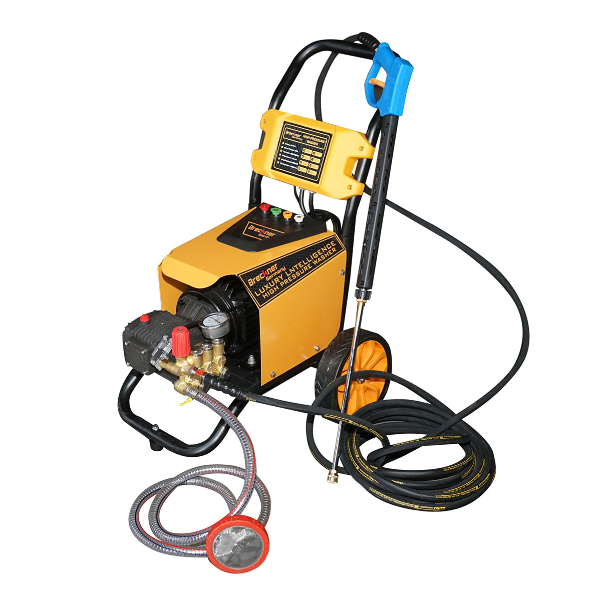 Idropulitrice da 4 kW/380 V, 220 bar, portata 15 l/min con tubo e pistola. Breckner Germany - immagine 2